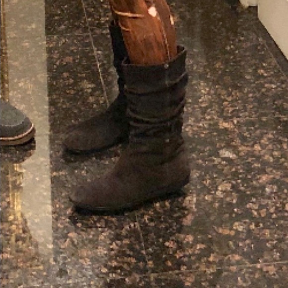 Prada suede brown slouchy boots - Picture 2 of 8